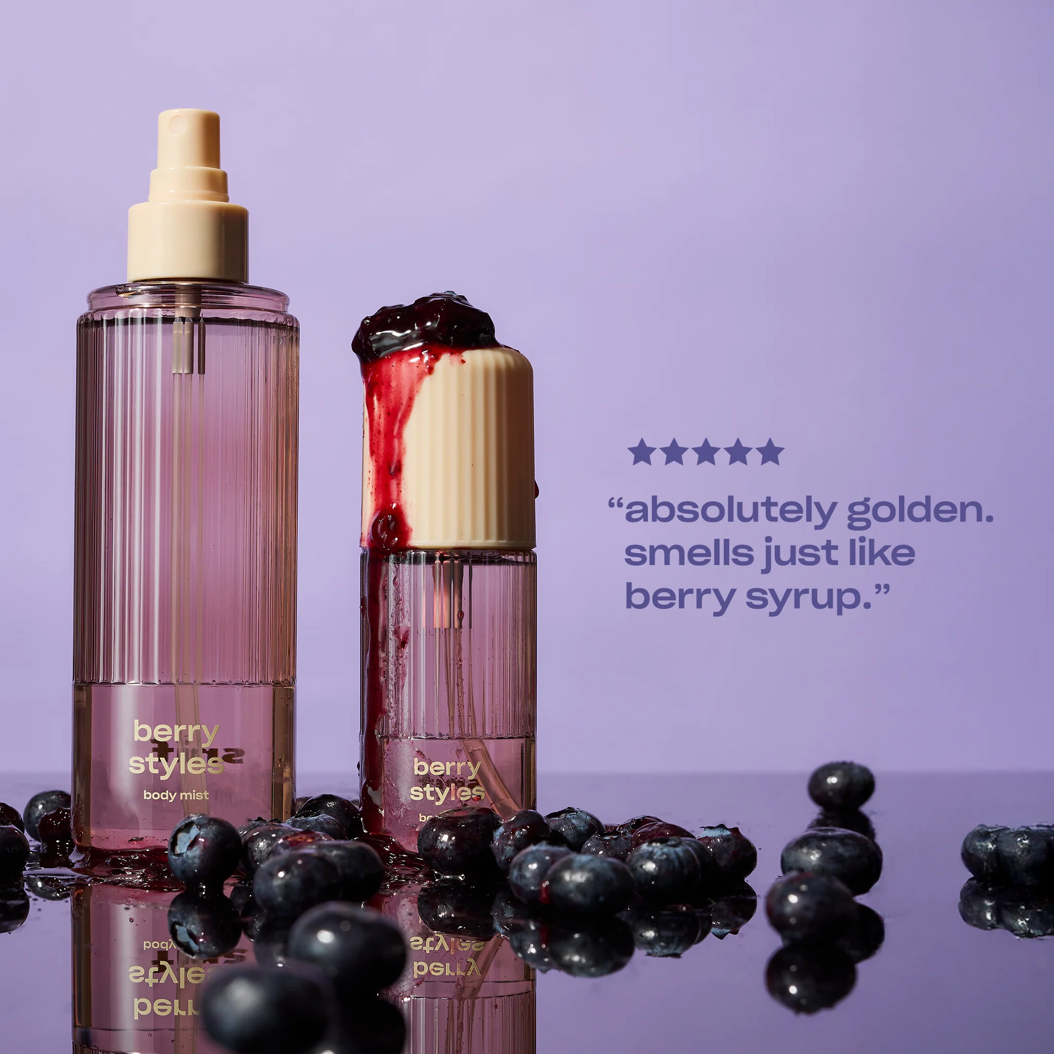 BERRY STYLES - BLUEBERRY AND RASPBERRY BODY MIST - Image 5