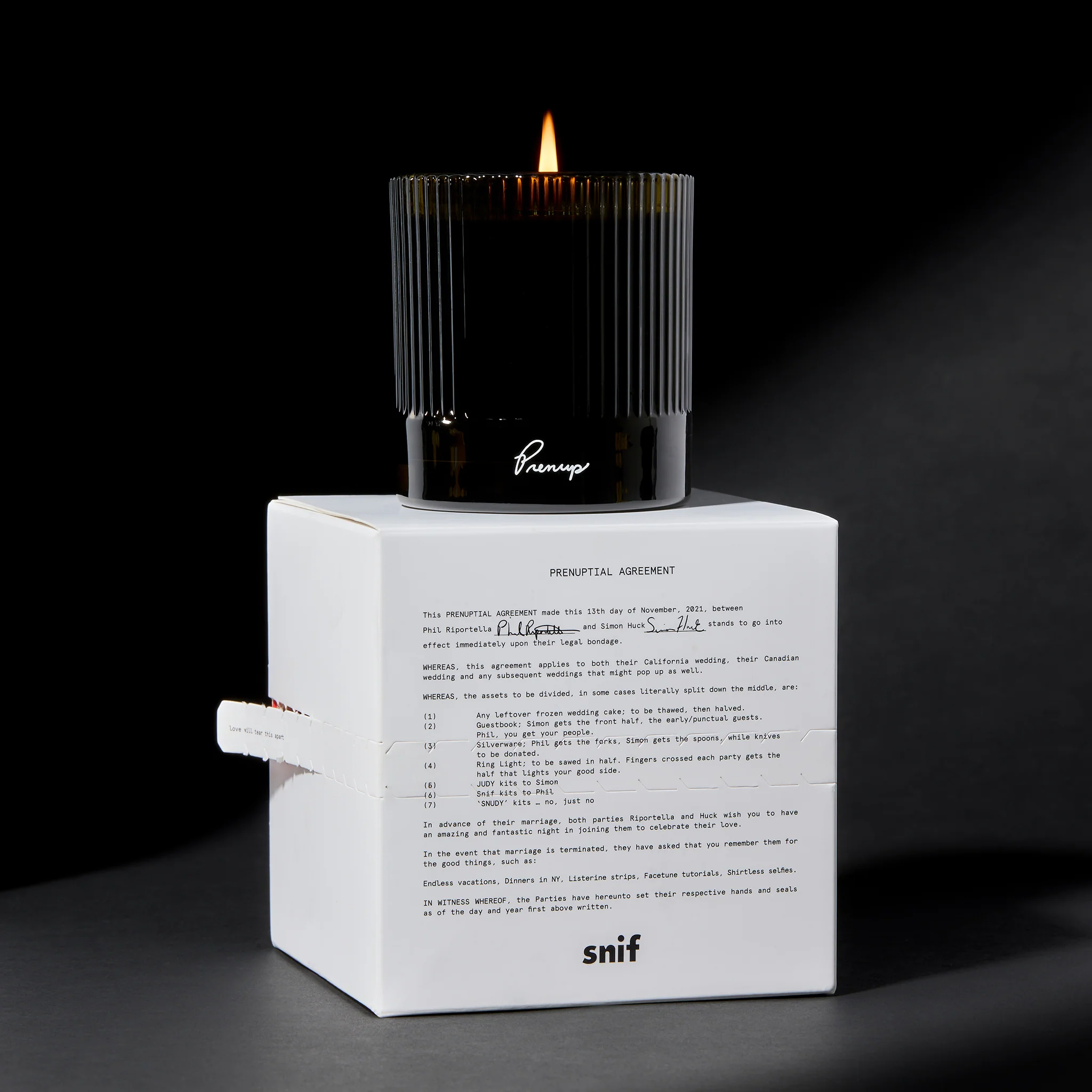 Prenup Candle - Image 4
